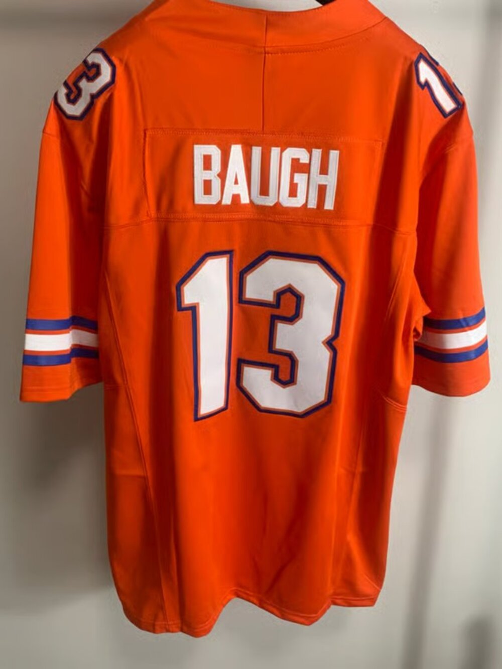 Jadan Baugh Stitched Orange Jersey Vapor
